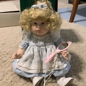 Moments Treasured Porcelain Doll.